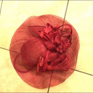 Red Kate Landry Church or Derby Sun Hat